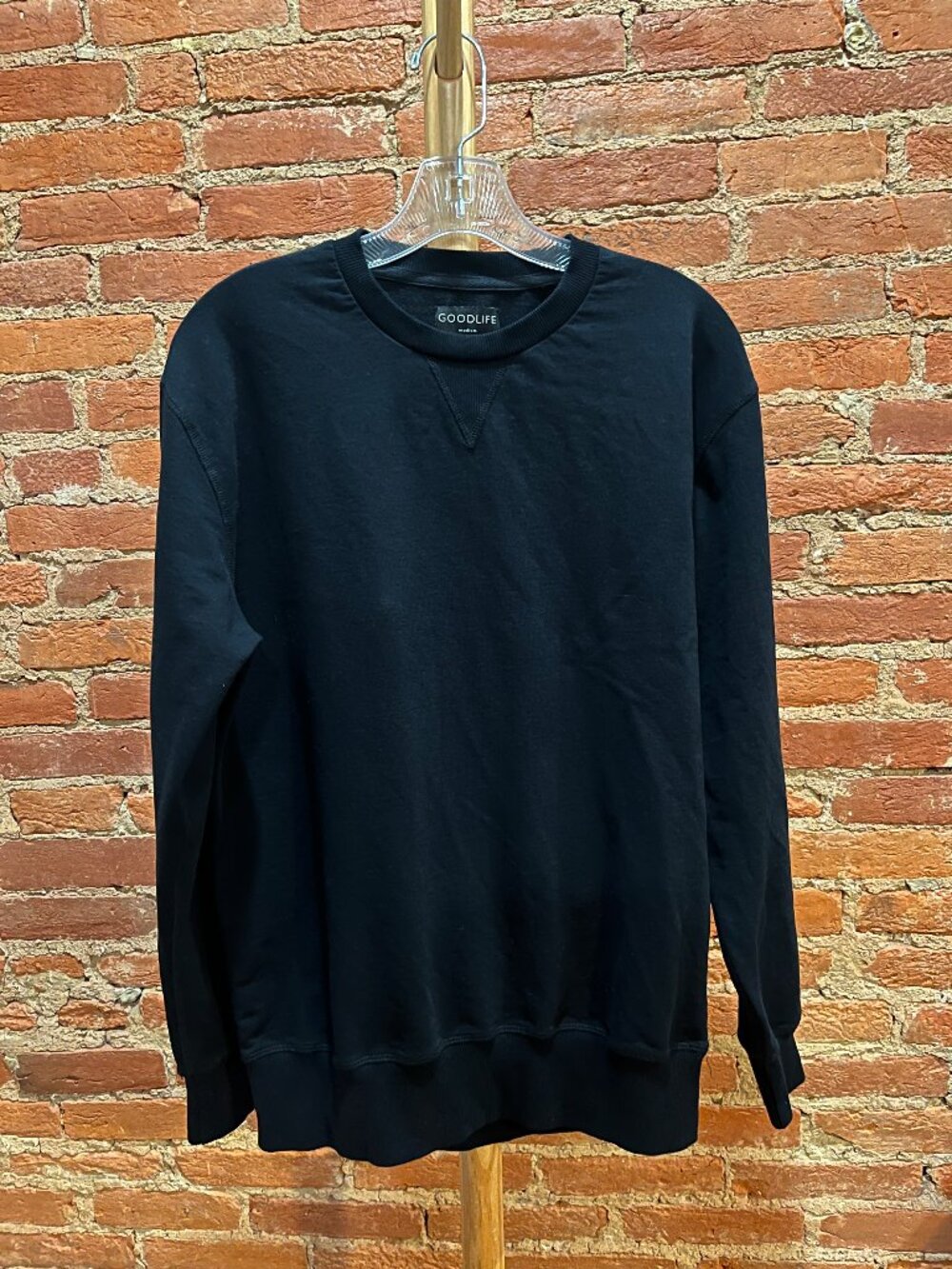 Goodlife Black Terry Sweatshirt Size M